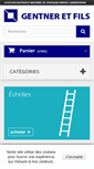 Mobile Screenshot of gentner.fr
